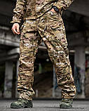 Тактичний костюм демісезонний Softshell APOCALYPSE мультикам вологозахисний ПП8157 ТМ, фото 8