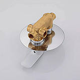 Вбудована душова система GAPPO G7148-8, вилив - перемикач на лійку, 3-функції, білий/хром, фото 4