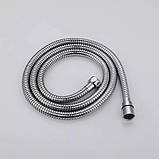 Вбудована душова система GAPPO G7148-8, вилив - перемикач на лійку, 3-функції, білий/хром, фото 7