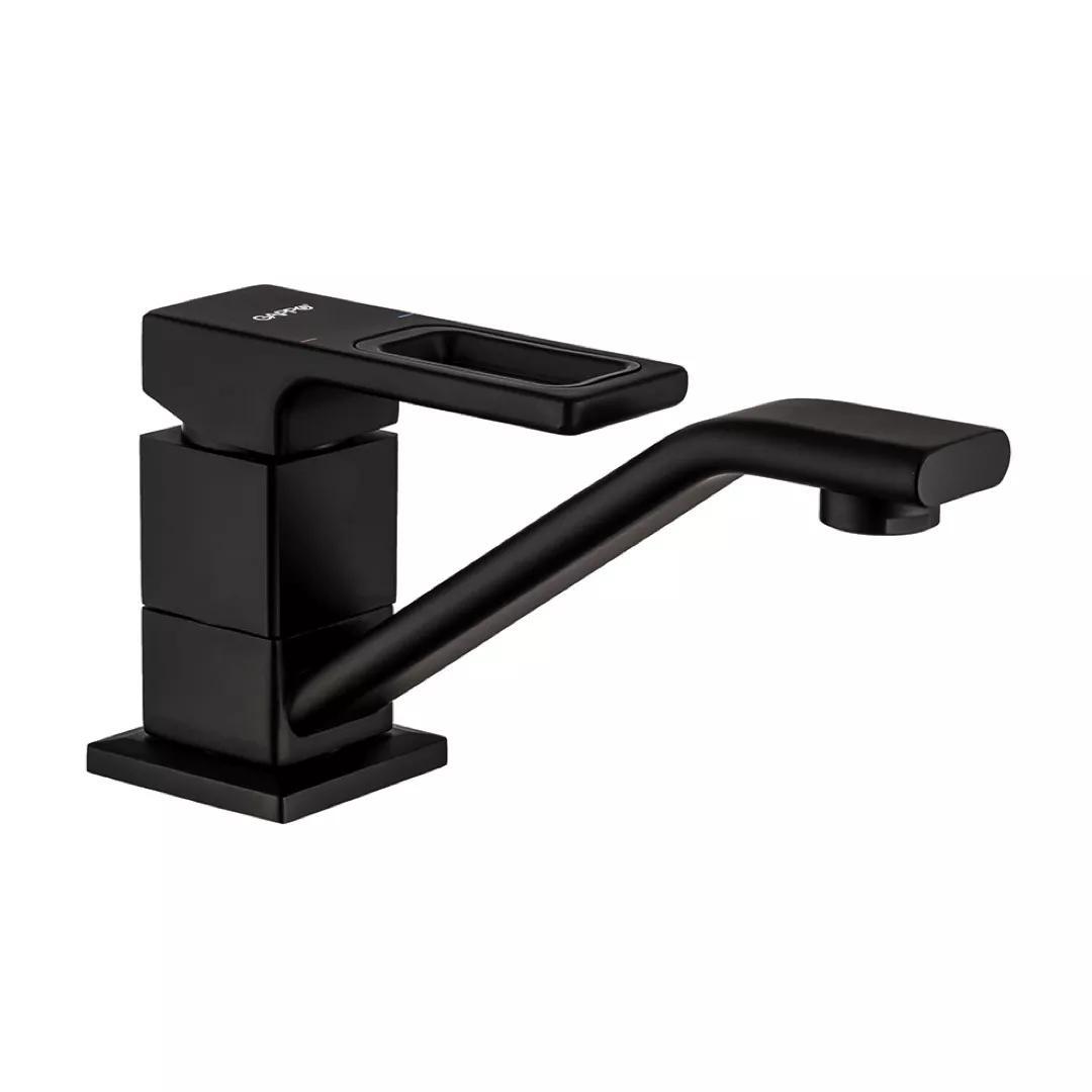 Змішувач для кухні GAPPO G4517-6, чорний, фото 1