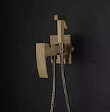 Гігієнічний душ GAPPO G7207-4, бронза, фото 2