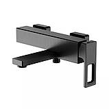 Змішувач для ванни GAPPO G3217-9, збройова сталь, фото 2