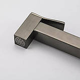 Гігієнічний душ, що вбудовується GAPPO G7217-9, збройова сталь, фото 4