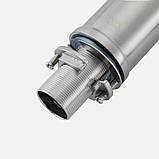 Змішувач для кухні GAPPO G4098-25 з гнучким виливом, неірж. сталь, сатин, фото 6