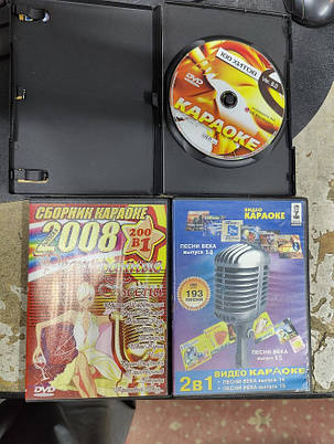 МЕГА ЛОТ Диски з караоке 3 шт No 25300910, фото 1
