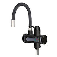 Проточник SDR-G15T-Black кухня поворотний гнучкий вилив (3,0 кВт + датчик темп.) {10/1}