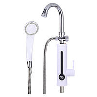 Проточник SDR-B8TR  багатор. термозапобіж. поворот. вилив +ДУШ  (3,3 кВт + датчик темп.) {10/1}