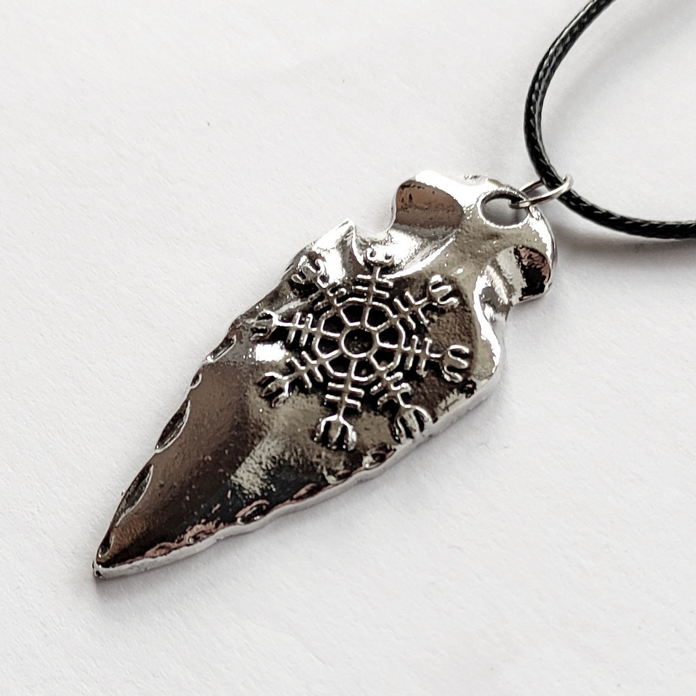 Кулон "Шолом жаху" Агісьяльм на шнурку, 5,2 см