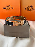 Браслет Hermes покриття золото 18К, фото 5