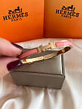 Браслет Hermes покриття золото 18К, фото 3