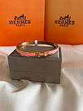 Браслет Hermes покриття золото 18К, фото 2