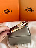 Браслет Hermes покриття золото 18К, фото 2