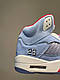 Trophy Room x Air Jordan 5 Retro "Ice Blue" — чоловічі кросівки, лімітована серія, фото 5