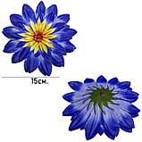 Штучні квіти букет хризантеми Геліос, 53см, фото 5