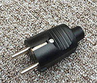 Вилка пряма чорна 10а