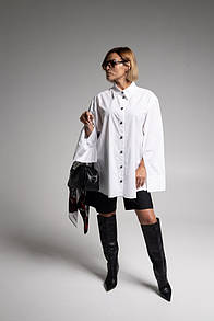 Жіноча класична блуза з ґудзиками KAPTSOVA MKKS33431