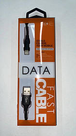 Кабель для заряджання телефону TCOM J18 (USB А - iPhone Lightning) 1 метр