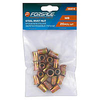 Заклепки різьбові сталеві 20шт M8. FORSAGE F-36474