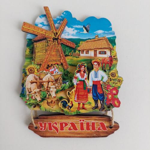 Магніт - Колаж (з підвісним та рухомим елементом) (29958), фото 1