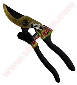 Секатор Садовий Werk 210 мм Алюмінієві ручки з ПВХ покриттям