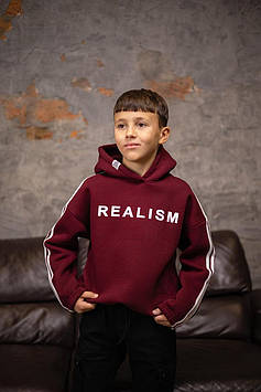 Худі бургунді РЕАЛІЗМ