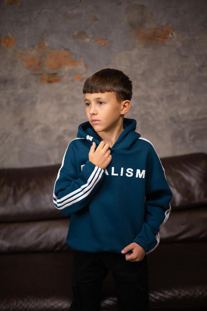 Худі смарагдове РЕАЛІЗМ, фото 1