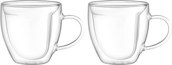 Набір чашок із подвійними стінками Ardesto AR2625BHL 250 мл 2 шт ID 5150590, фото 2