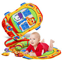 М’який функціональний дитячий килимок + 5 іграшок G38173/611 від народження (NI)