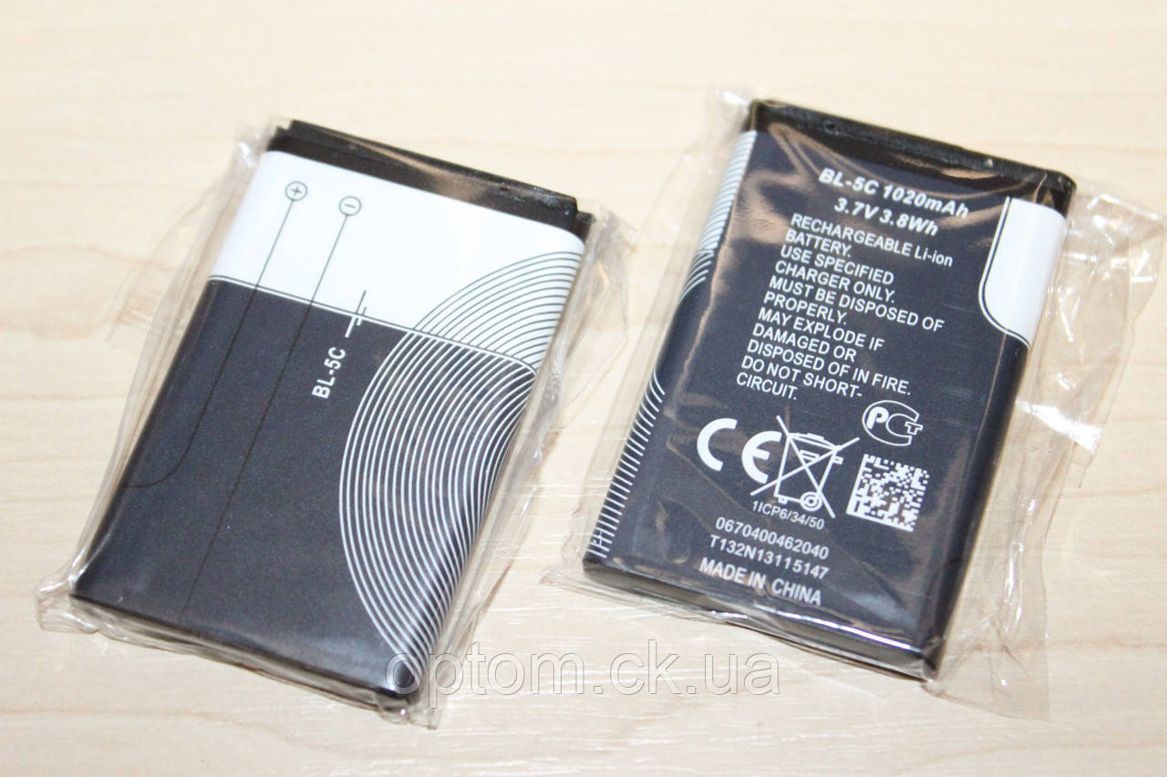 Аккумулятор BL-5C new, фото 1