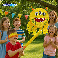 Монстр з палицею та маскою