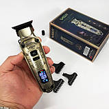 Практична машинка для стрижки волосся VGR V-901, Електромашинка для волосся, Підстригальна машинка SK-59, фото 7