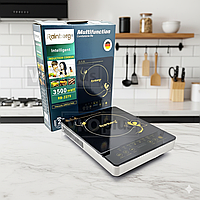 Індукційна плита Rainberg RB-2279 3500 Вт Портативна 1 конфорка LED-дисплей Таймер