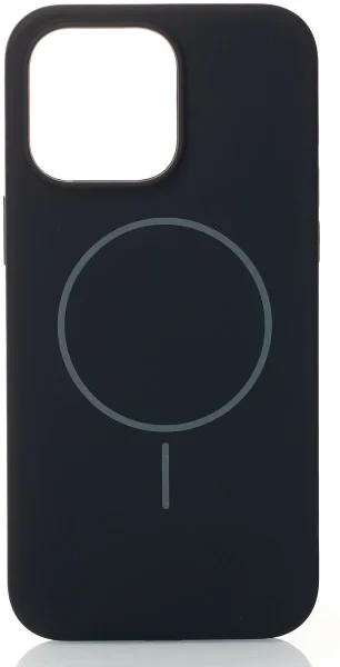 Чохол-накладка Slim Ring Soft MagSafe для iPhone 14 Black, фото 1