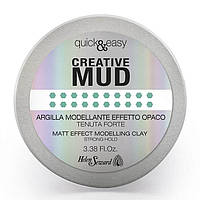 Моделююча глина з матовим ефектом сильної фіксації Helen Seward Quick & Easy Creative Mud, 100 мл