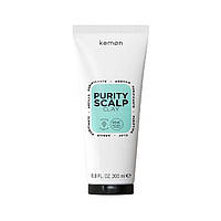 Пілінг на основі глини для жирної шкіри голови Kemon Haircare Purity Scalp Clay, 200 мл