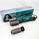 Щітка для волосся що обертається, Фен щітка для об'єму волосся Фен будь-яких типів GX-86, фото 3