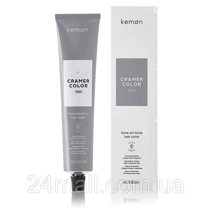 Безаміачний камуфлюючий фарбник Kemon Cramer Color Tone-on-Tone, 5/2 Світло-каштановий перловий, 100 мл