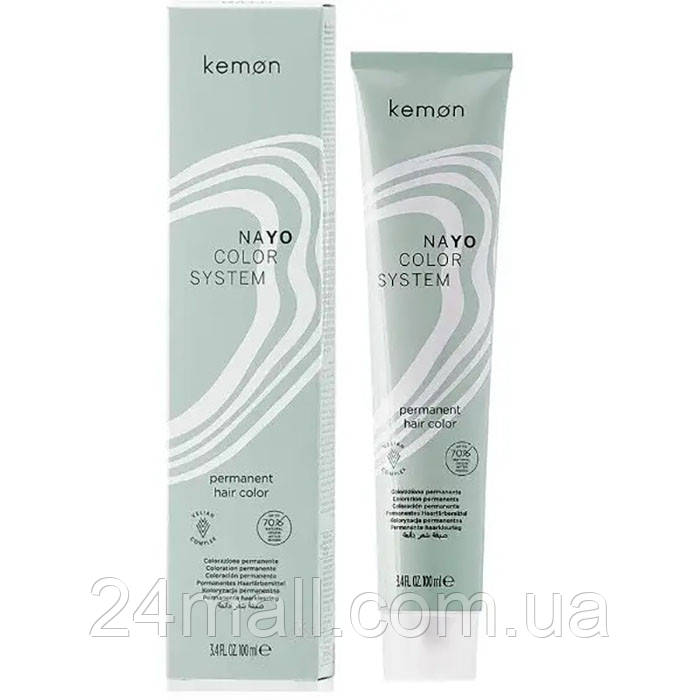 Безаміачний фарбник з екстрактом йогурта для чуттєвої шкіри голови Kemon Na Yo Color System, 6.23 Темний блонд бежево-золотистий,