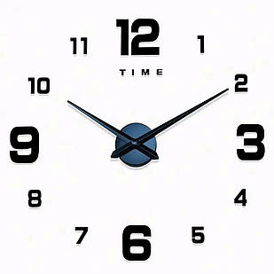 Годинник настінний діаметр 10 см круглий на кухню в стилі лофт HP-3Y-1B