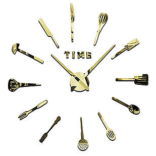 Годинник настінний діаметр 10 см круглий годинник на кухню HP-3Y-5