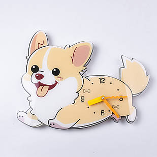 Годинник настінний фігурний із твариною, декоративний HP-3Y-6-325