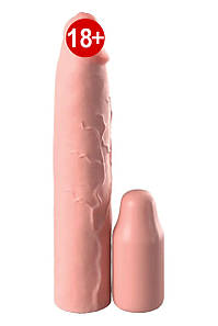 Насадка на пеніс Pipedream Fantasy X-tensions Elite бежева, 23 см