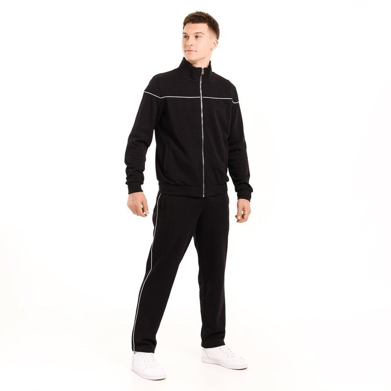 Універсальний чорний костюм від бренду Pobedov Brume, фото 1