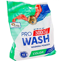 Порошок для прання 3 кг для кольор.речей Color ProWash 2К