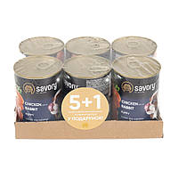 Savory Dog All Breeds Puppy Chicken стрижка in Rabbit 400 г (Сейворы) паштет для щенков всех пород с курицей и кроликом