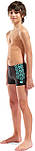 Плавки-шорти для хлопчиків Arena KIKKO V SWIM SHORT GRAPHIC чорний, бірюзовий Діт 152 см, фото 5
