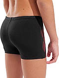 Плавки-шорти для хлопчиків Arena POSEIDONIA SWIM SHORT чорний, кораловий Діт 140 см, фото 4