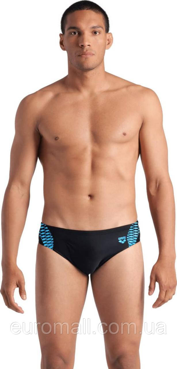 Плавки-сліпи для чоловіків Arena OPENINGS SWIM BRIEFS чорний, синій Чоловічий 110, фото 1