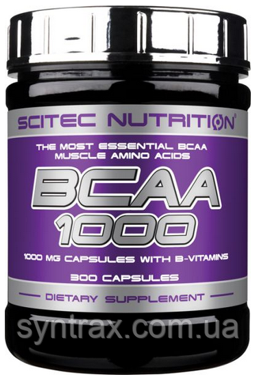 BCAA 1000 Scitec Nutrition 300 caps.