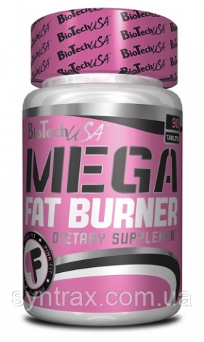 Mega Fat Burner BioTech USA 90 tabs.